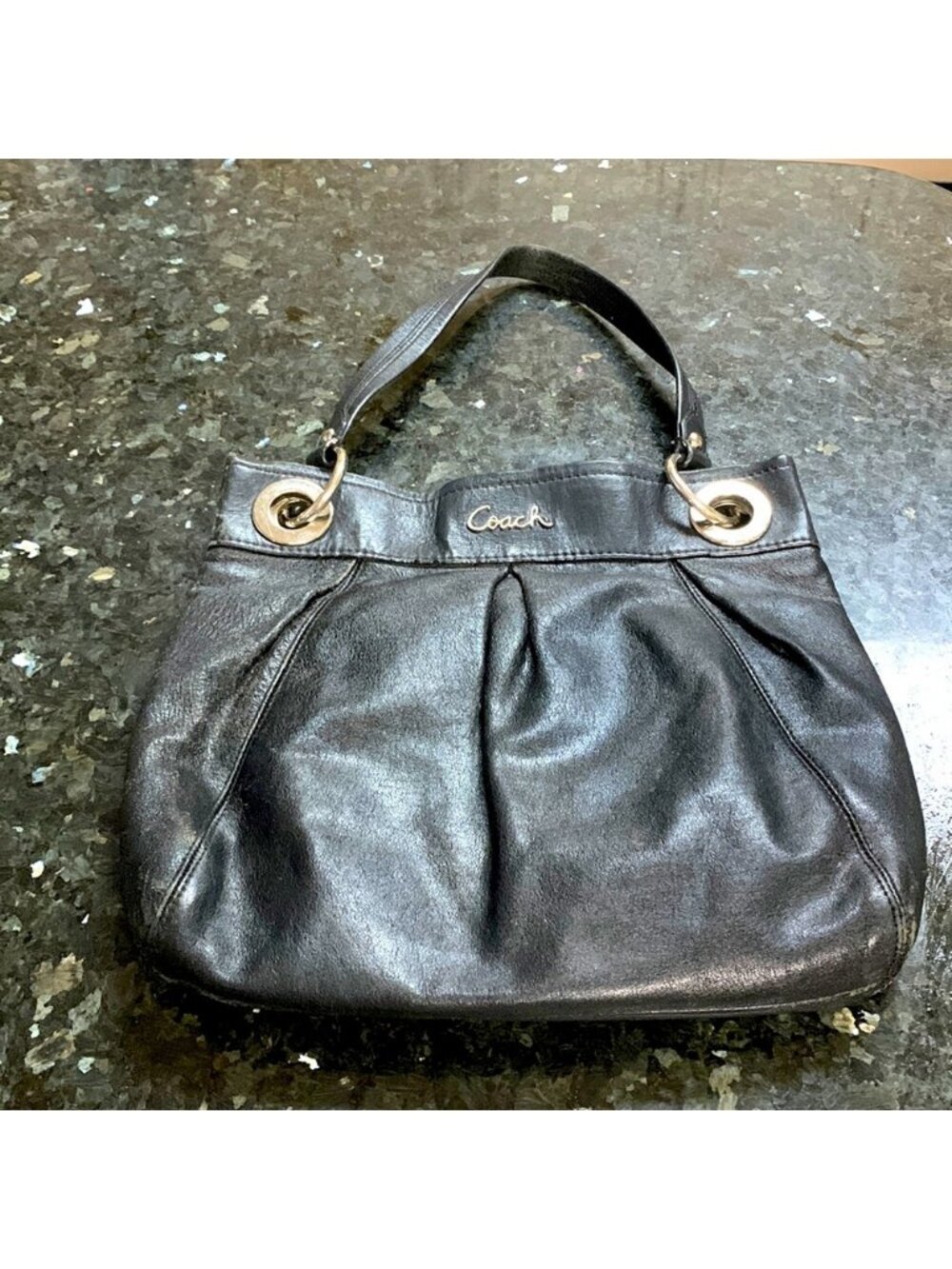 Coach Ashley Pleated Shoulder bag